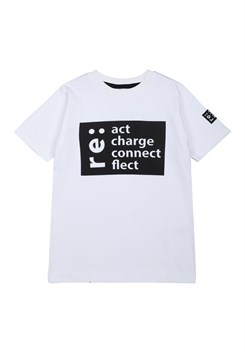 The New Re:act SS Tee - Bright White